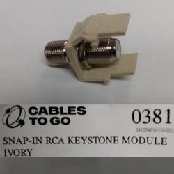 SNAP-IN RCA 03812 -TWO PACK-