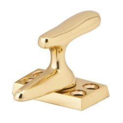 IVES Polished Brass Window Casement Fastener 066B3