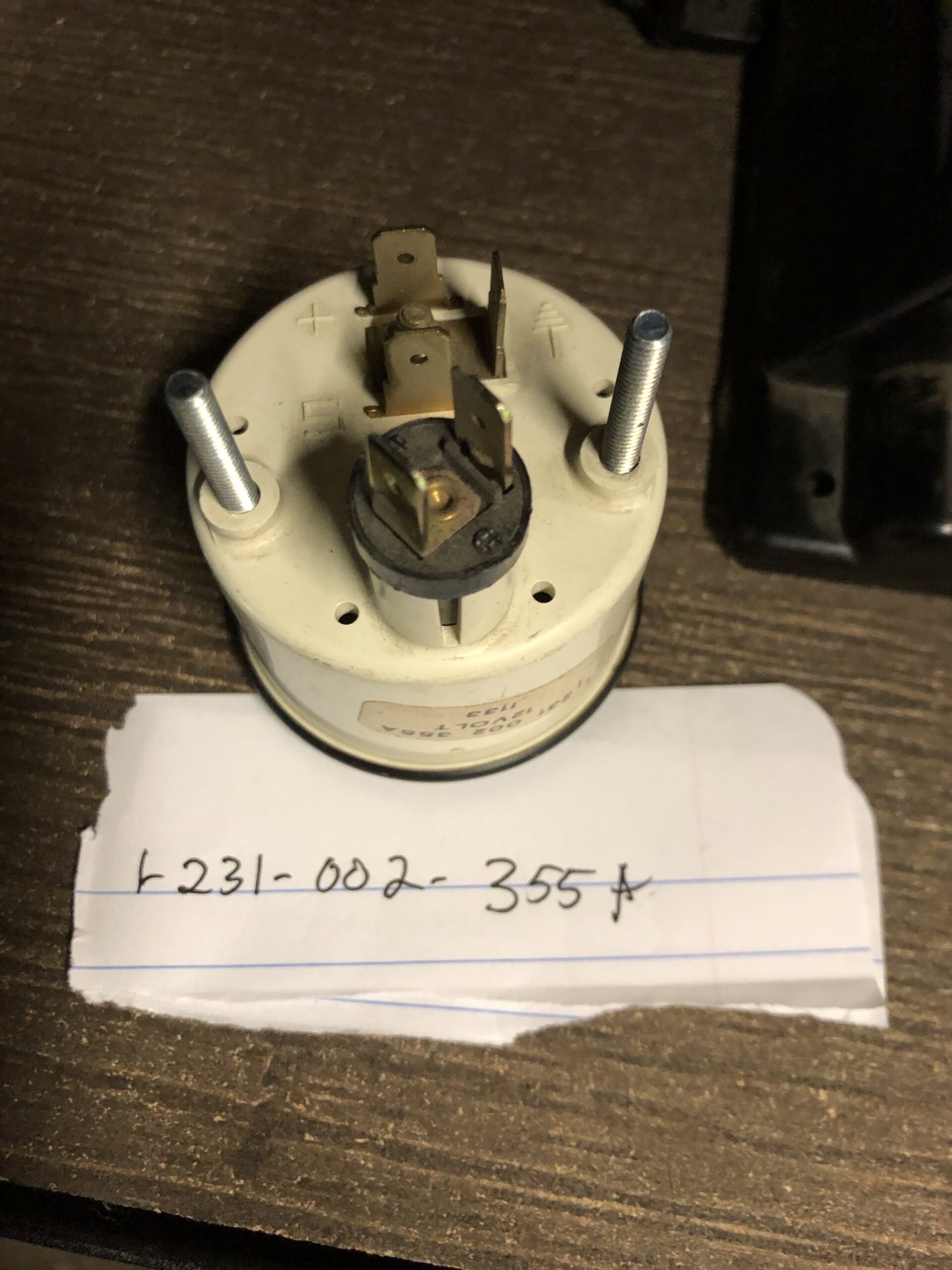 Water Temp Gauge 1-231-002-355A - Image 2