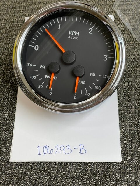 Tachometer, Front Air, Rear Air 106293-B