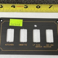 Monaco Bezel -KITCHEN, DINETTE, LP GAS & 120 VAC WATER HEATER 16614948
