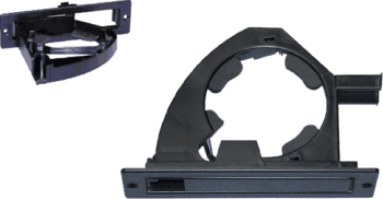 Black Pull Out Drink Holder -Flush Mount- 90-9807-01 - Image 2