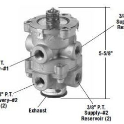 Bendix E-6 Brake Valve 286171