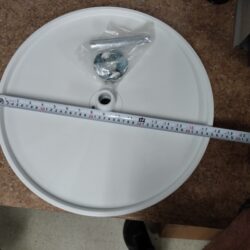 Lazy Susan 18" Diameter WHITE Replacement Tray Kit 6621-18-11P-52