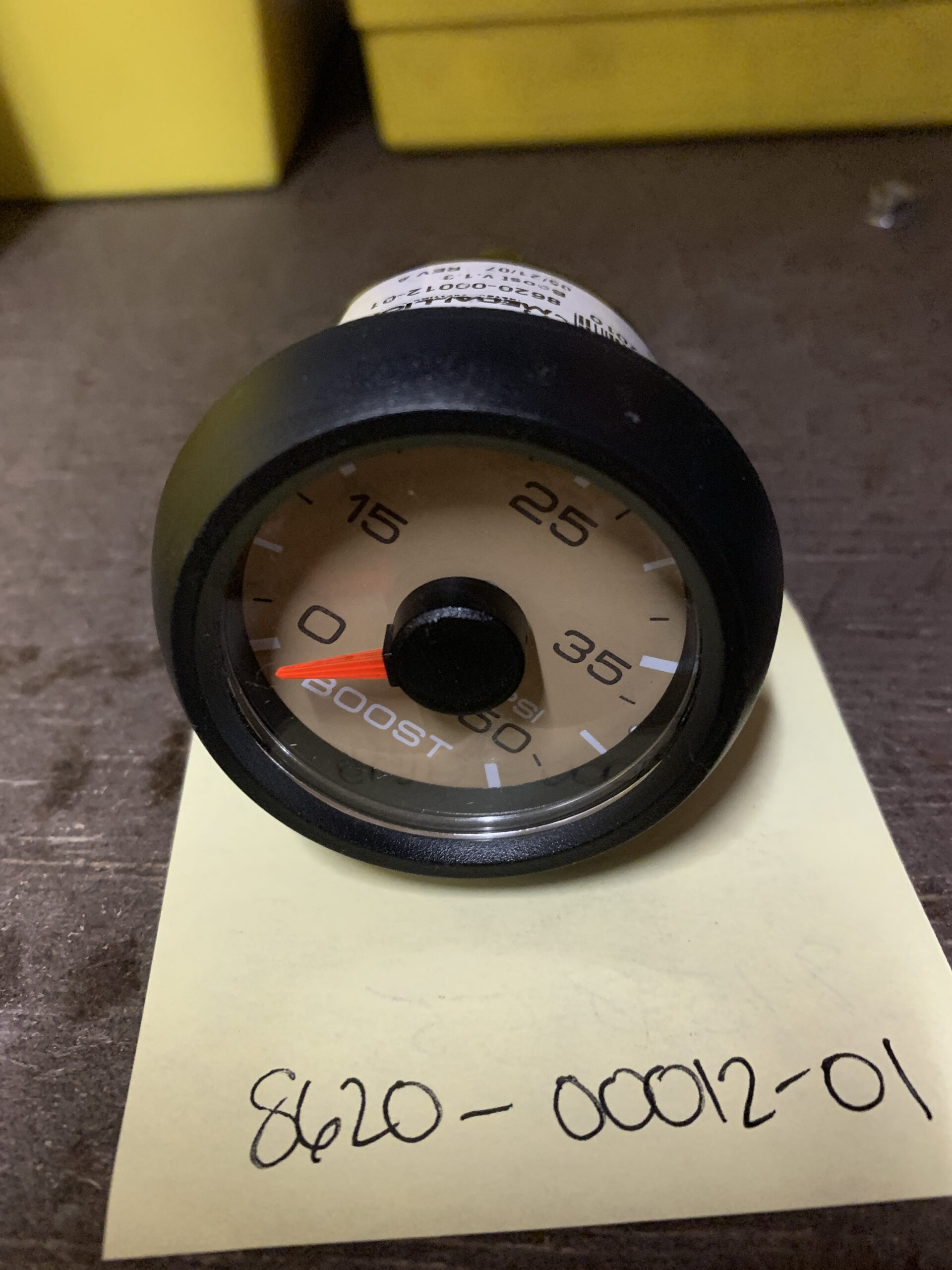 8620-00012-01 Boost Air Gauge