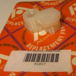 Drain Plug 1/2" -TWO PACK- 91857 OEM