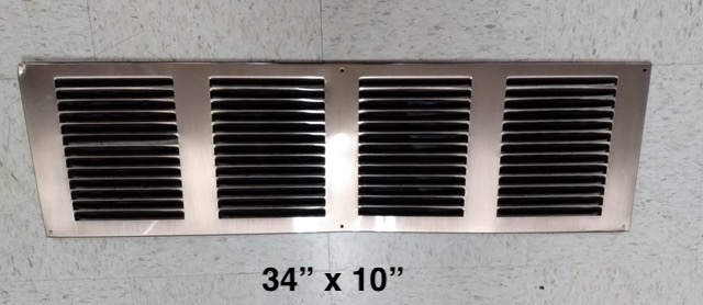 BRONZE Metal Register Grille LARGE 9683112AB