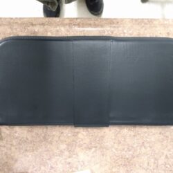 Black Vinyl Replacement Visor NO HARDWARE