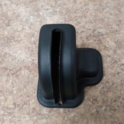 DRIVERS side Seat Belt Cover BLACK