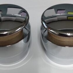 Large DELTA Handle Base CHROME