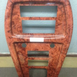 Country Coach Radio Panel, Burlwood