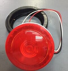 RED GLO-BRITE Stop-Tail-Turn Light Part# 9551