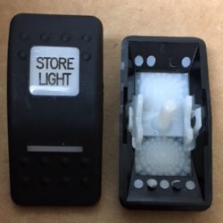 "Store Light" Switch Faceplate Contura II