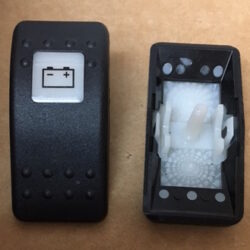 "Battery" Switch Faceplate Contura II