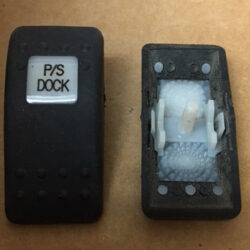 "P/S Dock" Switch Faceplate Contura II