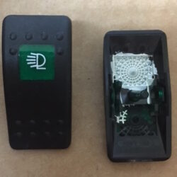 " Search Light" Switch Faceplate Contura II