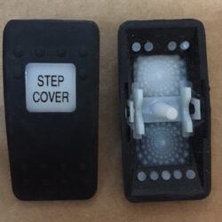 "Step Cover" Switch Faceplate Contura II