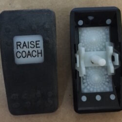 "Raise Coach" Switch Faceplate Contura II