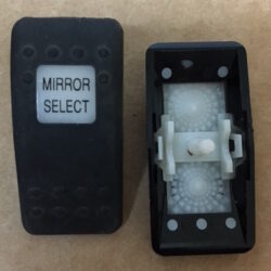 "Mirror Select" Switch Faceplate Contura II
