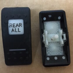 "Rear All" Switch Faceplate Contura II