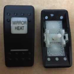 "Mirror Heat" Switch Faceplate Contura II