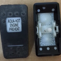 "Aqua-Hot Engine Preheat" Switch Actuator Contura II