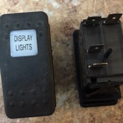 Display Lights Switch V1D1
