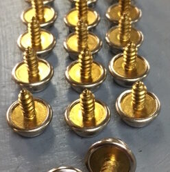 Snap Base Fasteners with screw 20PK