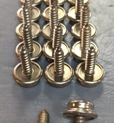 Snap Base Fasteners with screw 20PK