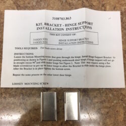 Dometic Kit Bracket-Hinge Support 3108703.863