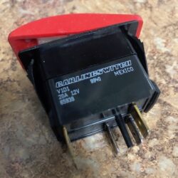 Red On/Off Park Brake Switch V1D1