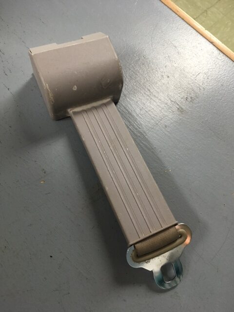 *Grey Retractable RV Lap Belt 209GB