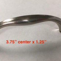 Brushed Nickel Drawer Pull -TWO PACK-