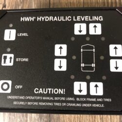 HWH Leveling Control Panel RAP29691