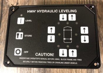HWH Leveling Control Panel RAP29691