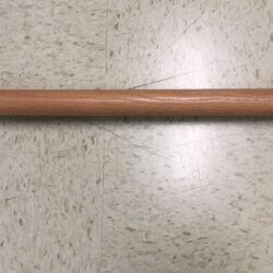 Brass & Wood Interior Assist Handle