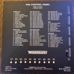 G6A CONTROL PANEL P SERIES  70522