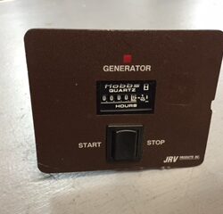 JRV Products A 7689 Generator Hours meter with start/stop