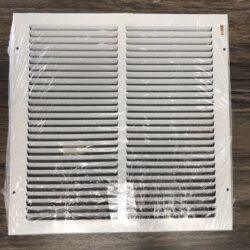 White 16" x 16" Return Air Vent Cover