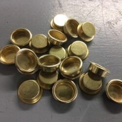 FASTEC  Brass 3/4" Flush Mount Finger Pull -TWENTY PACK- FP34B