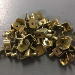 L-Shaped Metal Shelf Pin with Anti-Tip -Pack of 50-