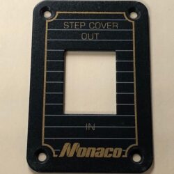 Metal Monaco Step Cover In/Out Bezel