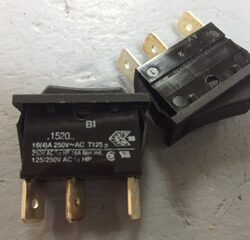 RVA Switch On/Off/On C1520AABB