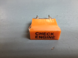 SOLICO Indicator "CHECK ENGINE" Amber