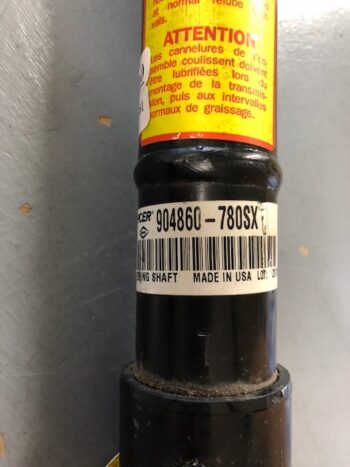 Spicer 904860-780SX Steel Steering Shaft - Image 2