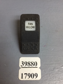 "Fan HI/LOW" Switch Faceplate Contura II