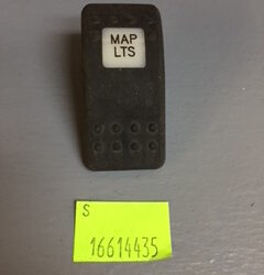 "Map LTS" Switch Faceplate Contura II