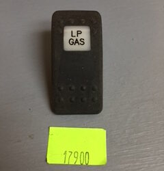 "LP Gas" Switch Faceplate Contura II