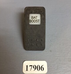 "Bat Boost" Switch Faceplate Contura II