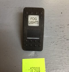 "Fog Lights" Switch Faceplate Contura II